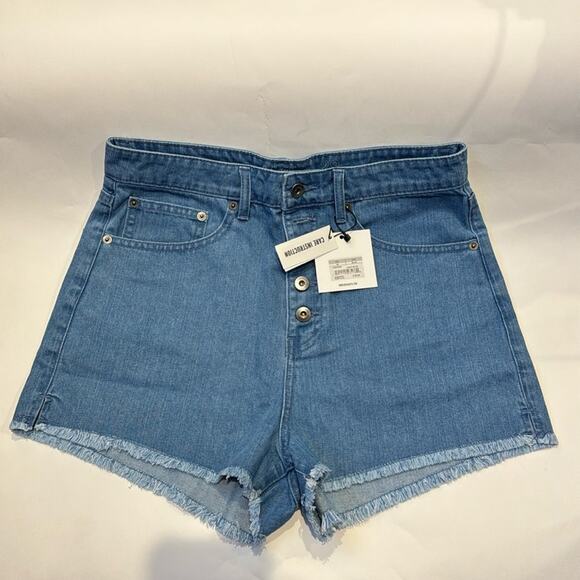 Jack by BB Dakota NWT High Rise Button Fly Denim Shorts. - Picture 1 of 10